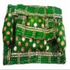 Salvus APP SOLUTIONS Completely Handmade laddu Gopal assan, laddu Gopal Gaddi, assan for Krishna, Krishna Janmashtami Shringar, Size - 6x4 Inches, Color- Green view 1