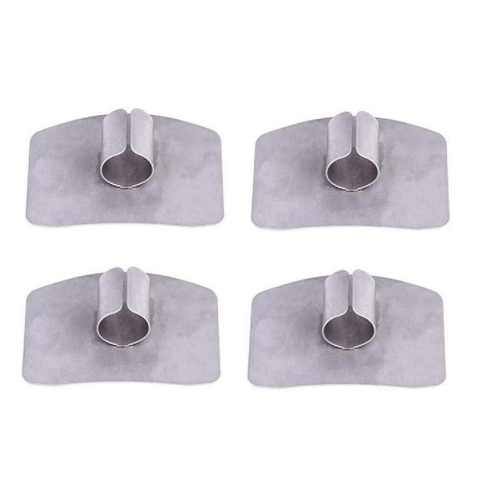 SYGA 4 Pcs Stainless Steel Finger Protector Safe Chopping Hand Guard Slice Kitchen Tool