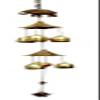 Jamboree Feng Shui Home Positive Energy OM Windchimes for Balcony Bedroom with Good Sound Vastu Brass Windchime (24 inch) view 1