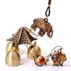Jamboree Feng Shui Home Positive Energy OM Windchimes for Balcony Bedroom with Good Sound Vastu Brass Windchime (24 inch) view 2