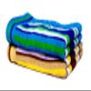 Space Fly Fine Soft & Cotton Attractive, Light Weight, Striped Hand Towels for Kitchen and Bathroom (12X18 Inch_Multi Color) (Set of 2) view 1