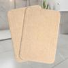 SARAL HOME EASY LIVING Saral Home Microfiber Anti-Skid Rectangular Bath Mat Pack Of 2 (Beige, 40X60 Cm) view 1