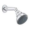 ESTYLO Brand - ABS Shower With Brass Arm -(BIG BELL PREMIUM SHOWER) ABS SHOWER WITH RUB IT EASY TO CLEAN SILICON NOZZLE OVERHEAD SHOWER CAT NO: 3661 view 1