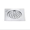 Estylo Stainless Steel drain cover/floor jali square lock jali 5" x 5" plain jali (chrome finished) heavy quality (Pack of 5)(5197P) view 1