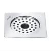 Estylo Stainless Steel drain cover/floor jali square lock jali 5" x 5" cut/hole jali (chrome finished) heavy quality (Pack of 5)(5197H) view 1