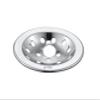 Estylo Stainless Steel Drain Cover/Floor Jali Bidding Round 5" Cut/Hole Jali (Chrome Finished) Heavy Quality (Pack Of 5) view 1