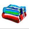 Space Fly Light Weight, Striped Fine Soft & Cotton Hand Towels for Kitchen and Wash Basin (12X18 Inch_ Multicolour) (Set of 2) view 1