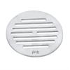 Estylo Stainless Steel Drain Cover/Round Vertical 5" Plain Jali (Chrome finished) Heavy Quality (Pack of 4) view 1