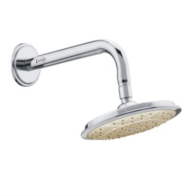 Estylo Brand - Bend Shower ABS SHOWER ROYAL 7" With SS 15 INCH ARM - Chrome Finished Item - CAT NO: 3871