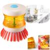 Liquid Soap Dispenser Dish Brush (Set of 5 Piece) view 2