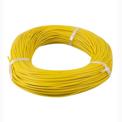 NavaHome Basics Ultracab 0.75 Sq.mm Flame Retardanrt (FR) Wire 90mtr - Yellow
