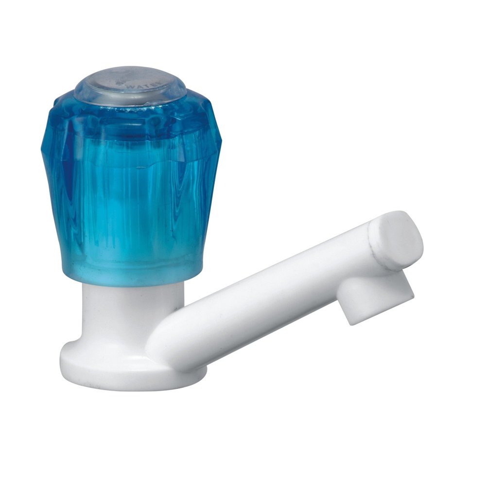Estylo PVC Pillar Cock Tap with PVC Flange (Crysto Series) (Pack of 2) CAT NO: 4873