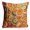 MUKESH HANDICRAFTS Jute Exclusive Decorative Cushion Covers for Living Room, Bed Room, Sofa,Chairs Set of 1 (Multicolour, Size 24 x 24 Inches) view 1