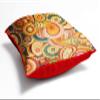 MUKESH HANDICRAFTS Jute Exclusive Decorative Cushion Covers for Living Room, Bed Room, Sofa,Chairs Set of 1 (Multicolour, Size 24 x 24 Inches) view 4