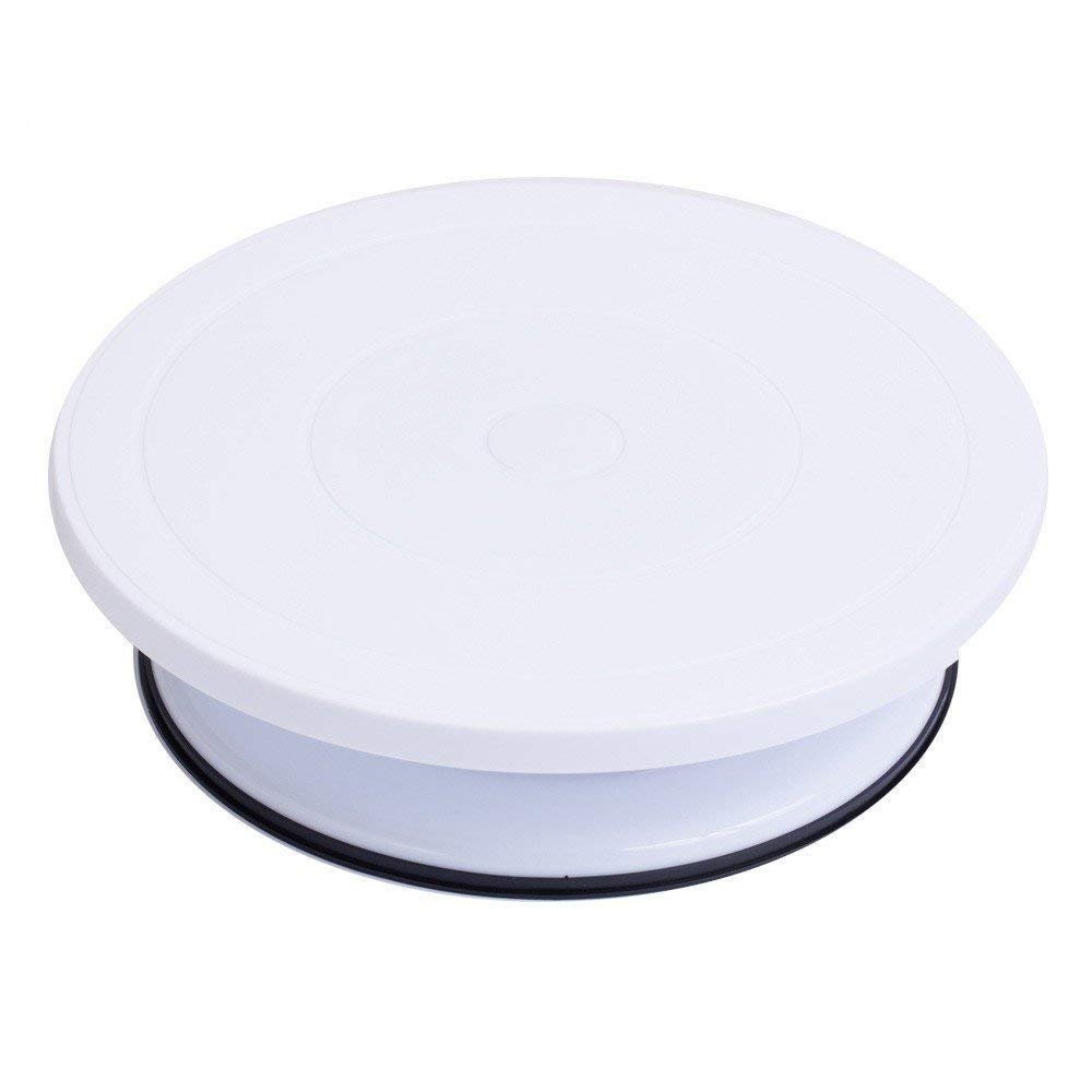 jkenterprise Nonslip Surface Revolving Cake Decorating Turntable Stand