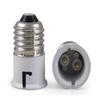 VRCT 2 Pcs E27 to B22 Screw Base Socket Lamp Holder Light Bulb Adapter E27 to B22 White view 1