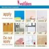 Wall1ders Large Size Sun Golden Acrylic 3D Mirror Stickers for Wall, Large Size (60 cm X 60 cm) view 4