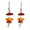 Great Art Plastic Decorative Door Hanging With Bell (48 x 15 x 15 cm, Multicolour) view 1