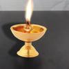 DreamKraft Brass Diwali Chandramukhi Deepak (Diya Oil Lamp) for Puja Home Dcor view 2