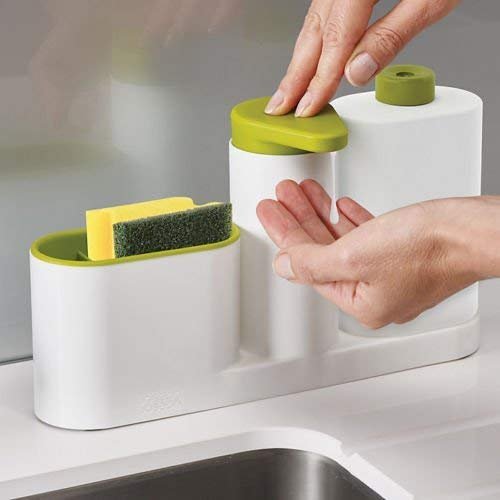 siddhmurti Sink Tidy with Suction Cup Organizer Brush