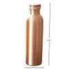 MustHaves Copper Water Bottle, 1000ml, Set of 1, Copper view 2