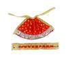Salvus APP SOLUTIONS Traditional Red Dress for Devi MATA Idol  Fabric Pooja Vastra for Temple, Goddess Worship & Festive Decor (6x4 Inch) view 1