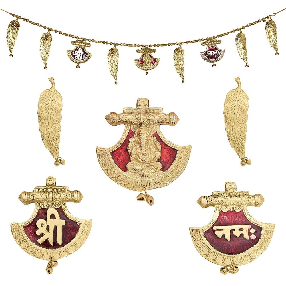 Bandarwal Metal Decorative Ethnic Bandarwal Toran Door Hangings best for diwali
