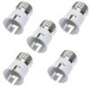 Prop It Up E27 to B22 Screw Base Socket Lamp Holder/Light Bulb Converter with Adapter ( 5 Pieces, Black or White Randomly) view 1