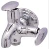 I-BISH Brass Two Way Outlet Bathroom Tap (Chrome Polished, AH18) view 1