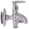I-BISH Brass Two Way Outlet Bathroom Tap (Chrome Polished, AH18) view 3