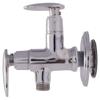 I-BISH Brass Two Way Bib Cock (Chrome Polished, AH17) view 3