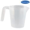 Primeway Plastic Cuisine Multipurpose Kitchen Measuring Cup Jar Tumbler | 1 Litre | 3 Pcs Set | Transparent view 4