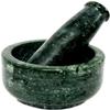 Simran Handicrafts B E Craft, Marble Mortar and Pestle Set, kharad, Masher Spice Mixer/Okhli and musle/Kharal for Kitchen 4 inches, Green Colour view 4