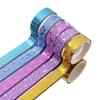 Pindia Sparkling Printed Craft Tape Shimmer Glitter Roll Set - Pack of 10 (Multicolor) view 4