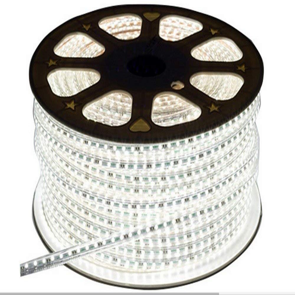 Mufasa LED Strip Light Indoor Outdoor Waterproof SMD Roll Home Decoration Lights, Diwali Christmas Navratri Birthday Party Lights Perfect for Cove , False Ceiling, Balcony, Entrance, Pillar (Adhesive less Back) (Plug N Play) (5 Meter, White)