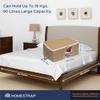 HomeStrap Big Underbed Rectangular Storage Bag Organiser (Beige, Set of 3) view 3
