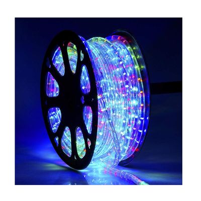 Mufasa LED Rope Light Indoor Outdoor Strip Home Decoration Lights, Diwali Festival Lights False Ceiling, Balcony 220V AC (Non Adhesive Back) (5 Meter, Multicolor)