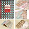 Asian Hobby Crafts Wrapping Paper Book for Gift Wrapping, Crafts, Scrapbooking, Card Making, School Projects | 24 Sheets | Size: 225 x 304 mm |Design - N view 1