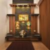 ADA Handicraft Metal, Glass Shri Sampoorna Sarvakashta Nivaram Yantram Hindu Religious Rectangular Framed Painting for Wall and Pooja (27 * 27) cm view 3