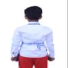 Switchon waterproof kids checks Apron for multi purpose cooking painting and school apron with front pocket pack of 2 apron-5 yr to 12 yrs view 2
