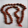 ISKCON Jagannath 5 Mukhi Rudraksha Jaap Mala, Certified (54+1 Beads) view 1