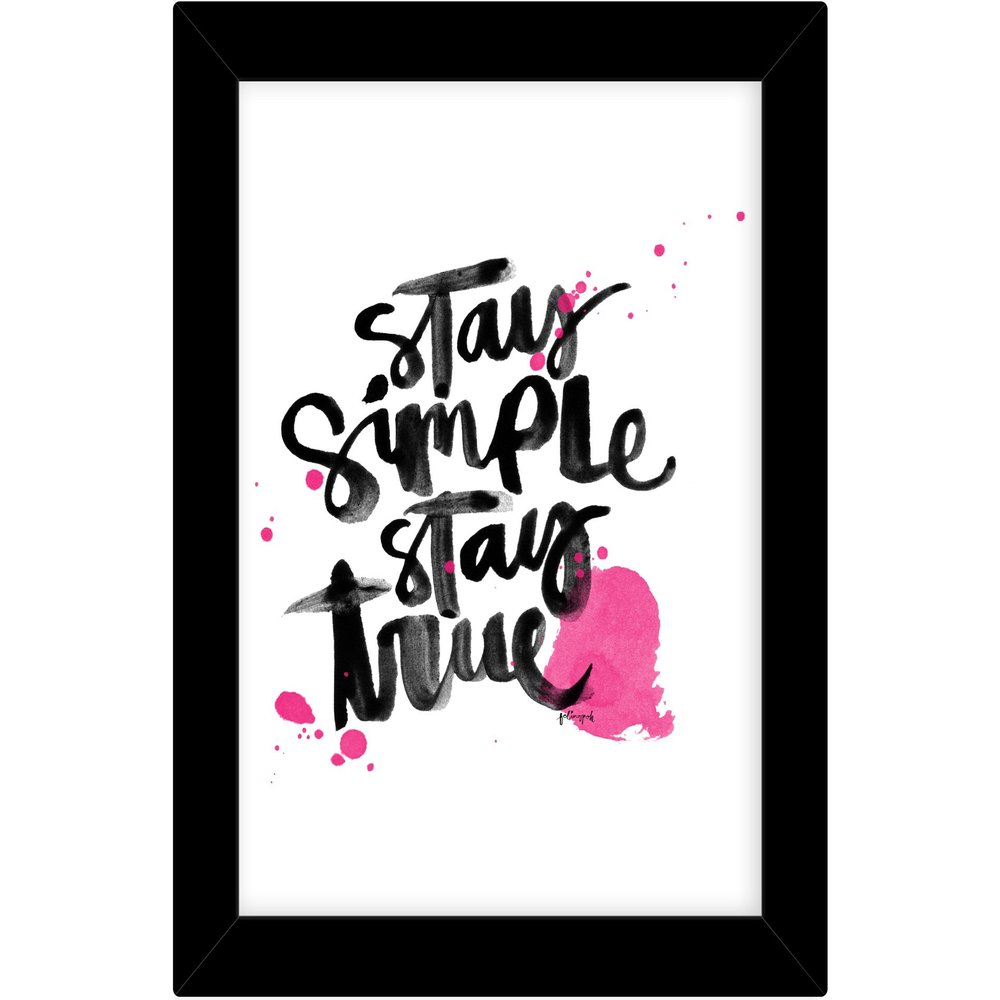 TIED RIBBONS Inspirational Posters with Frames Motivational Quotes Wall Frames for Home Office Dcor Kids Girls Bedroom Living Room Classroom Study Room Students