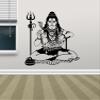 RNG Lord Shiva Bholenath Mahadev Wall Decor Sticker (59 X 71 cm) view 2