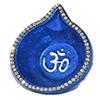 Small Diyas - Metallic Blue, Pack of 10 view 1