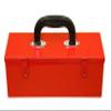 PAHAL Metal Tool Box 12 x 4 x 4.5 Inch, Heavy Duty Steel Tool Storage Box, Durable Multipurpose Toolbox for Mechanic, Electrician & Home Use (Red, Portable, Empty) view 2