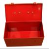 PAHAL Metal Tool Box 12 x 4 x 4.5 Inch, Heavy Duty Steel Tool Storage Box, Durable Multipurpose Toolbox for Mechanic, Electrician & Home Use (Red, Portable, Empty) view 3