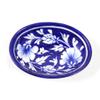 India Meets India Handicraft Decorative Ceramic Hand Painted Flower Design Bathroom Soap Dish Soap Holders (Blue, 13.5 x 10 x 4 cm) view 4