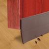Stick&Seal (R) 35mm Wide, 3.3 Feet (1M) Long, Self Adhesive Silicone Rubber Weatherproof Door Bottom Seal (Brown) view 3
