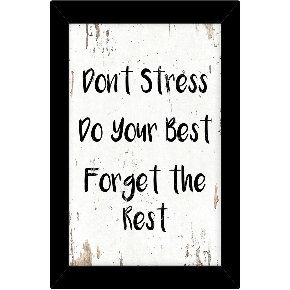 TIED RIBBONS Engineered Wood Motivational and Study Room Inspirational Quotes Posters with Frames | Wall Posters for bedroom | Wall posters in hall (13.6 inch X 10.2 inch, Multicolour)