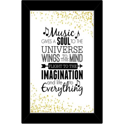 TIED RIBBONS Inspirational Quotes Wall Frames Motivational Quotes Posters with Frames for Home Office Kids Room Boys Girls Students Living Room Bedroom Study Room Classroom Gift Items